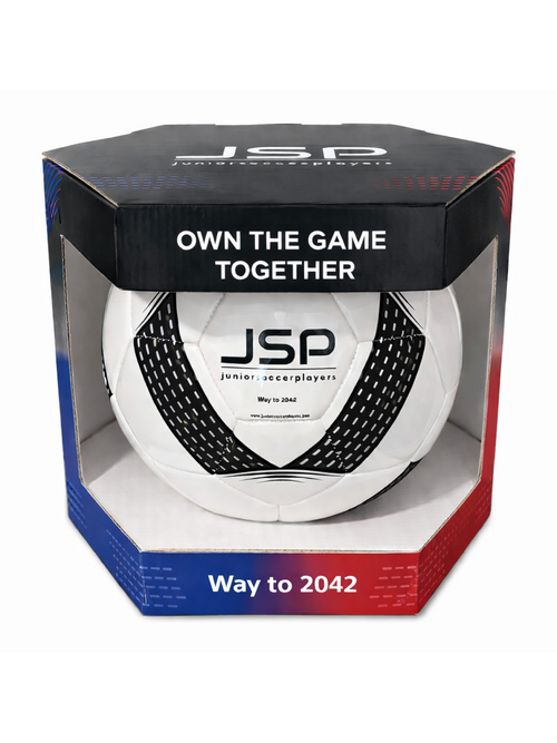 JSP Futbol Topu - 4 Numara - Siyah/Beyaz