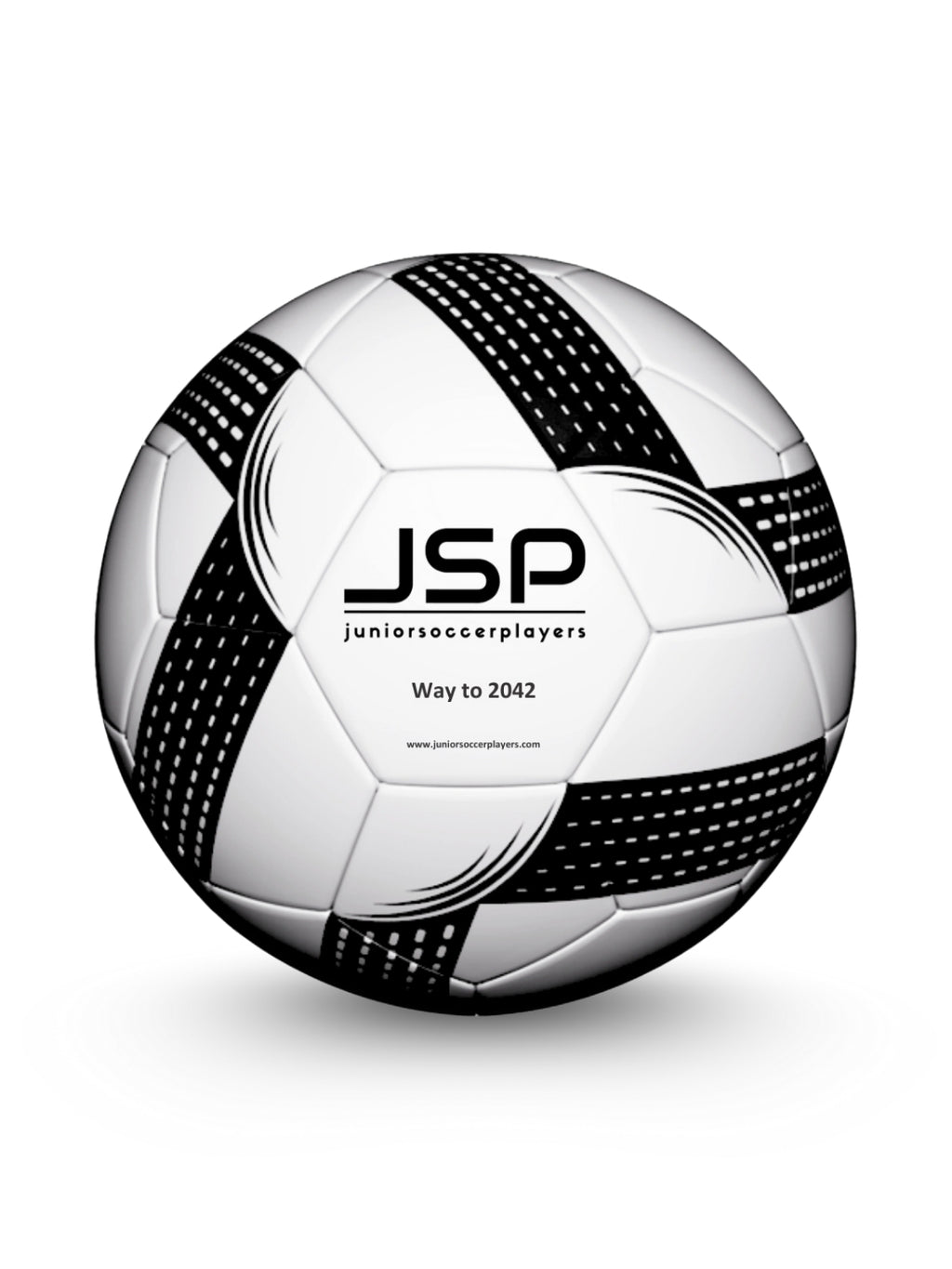 JSP Futbol Topu - 5 Numara - Siyah/Beyaz
