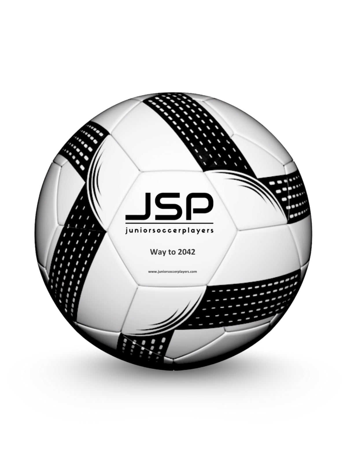 JSP Futbol Topu - 5 Numara - Siyah/Beyaz